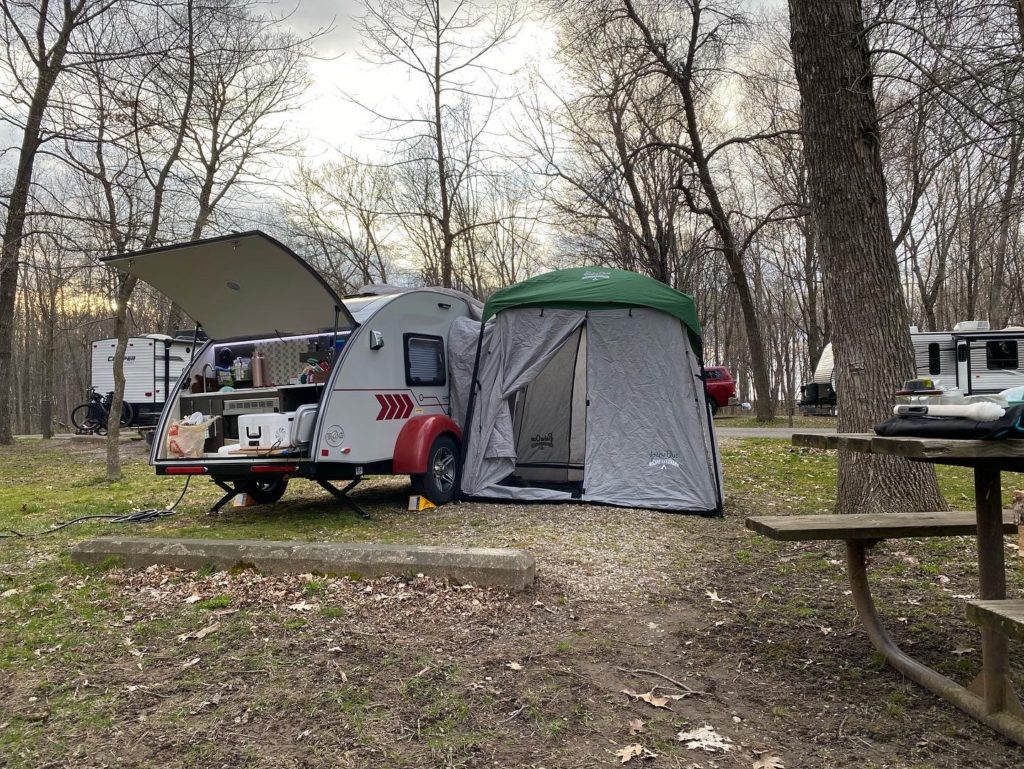 teardrop trailer camping