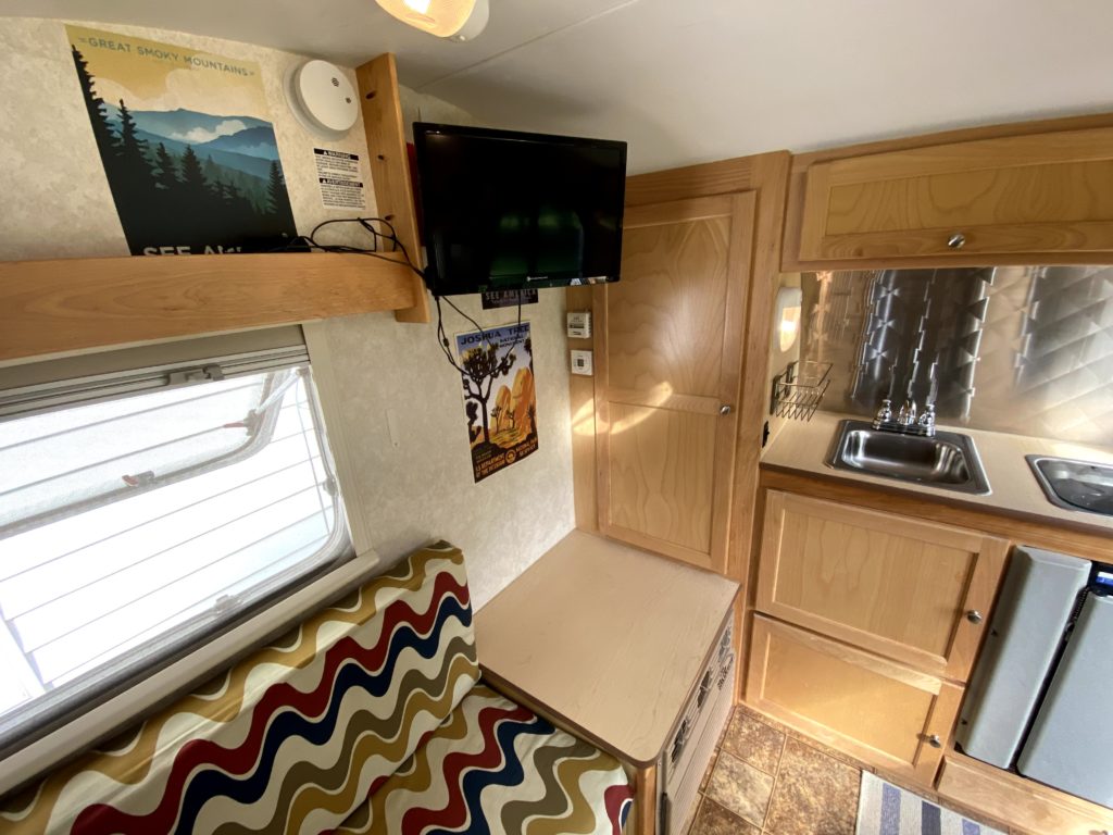 teardrop camper interior