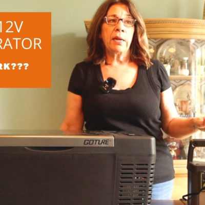 GOTURE 12V Refrigerator for Camping