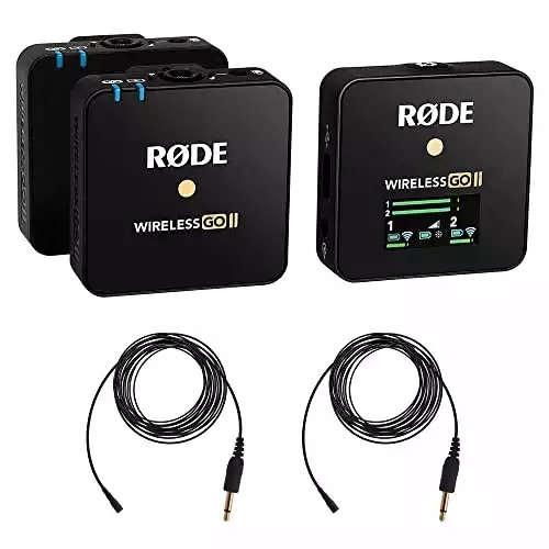 Rode Wireless GO II 2-Person Compact Wireless Mic System