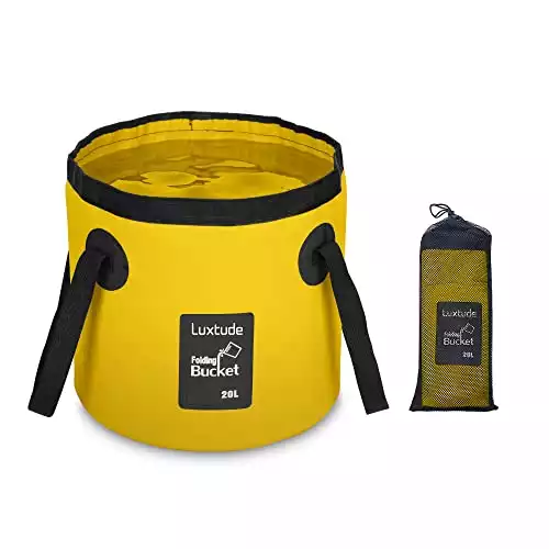 Luxtude Collapsible Bucket with Handle