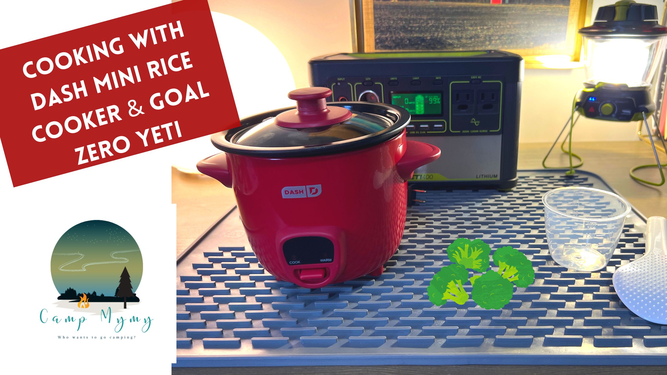 Dash Mini Rice Cooker for Camping