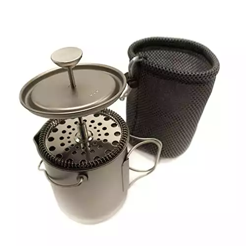 Titanium Camping Coffee Maker