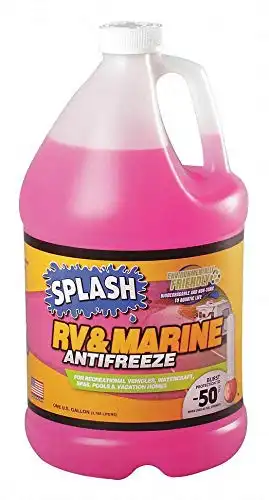 Splash RV/Marine Antifreeze, 1 gal, Plastic Bottle, -50 Point Freezing (F) 1