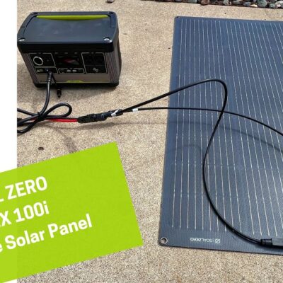 Goal Zero Flex 100i – New GZ Flexible Solar Panel!