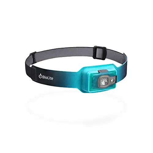 BioLite HeadLamp 200 Lumen Ultra-Lightweight USD Headlamp, Ocean Teal