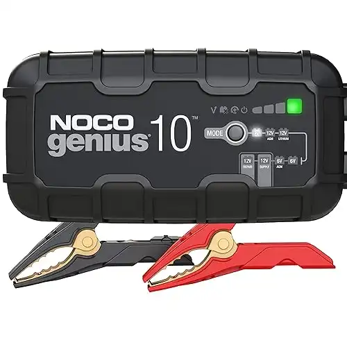 NOCO GENIUS10, 10-Amp Fully-Automatic Smart Charger