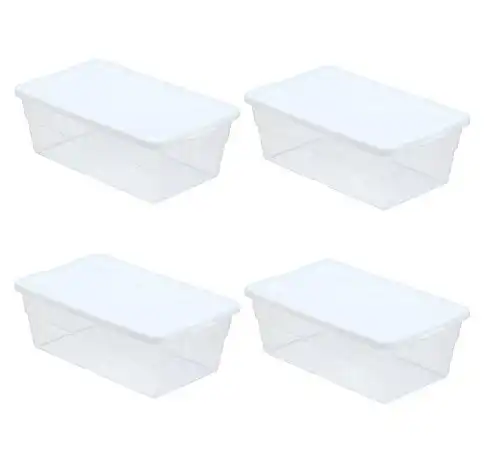 Sterilite Storage Box Pack of 4