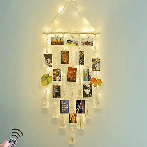 Homecor Hanging Photo Display Wall Decor