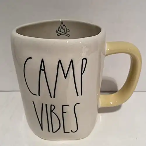 Rae Dunn CAMP VIBES Mug Coffee cup - Ceramic 16 oz