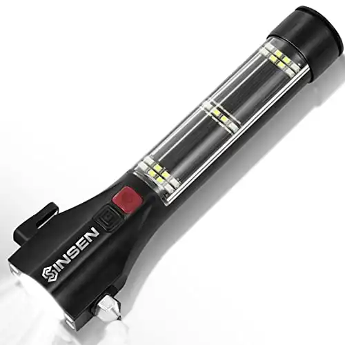 SINSEN Car Safety Hammer Flashlight