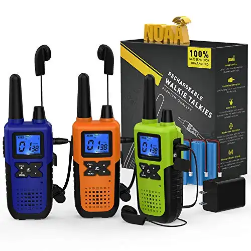 NOAA 3 Long Range Walkie Talkies