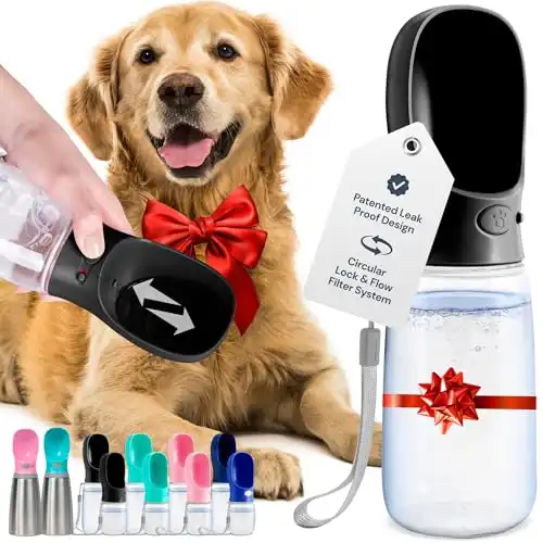 MalsiPree Dog Water Bottle Portable