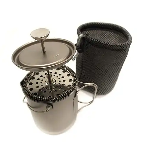 Titanium Camping Coffee Maker