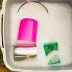 wash dishes while camping