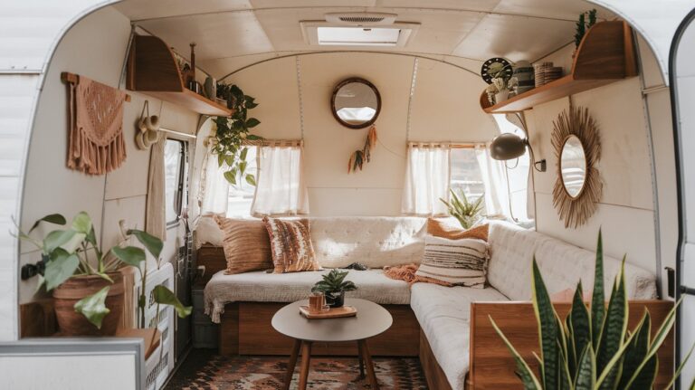 Boho Style Camper decor