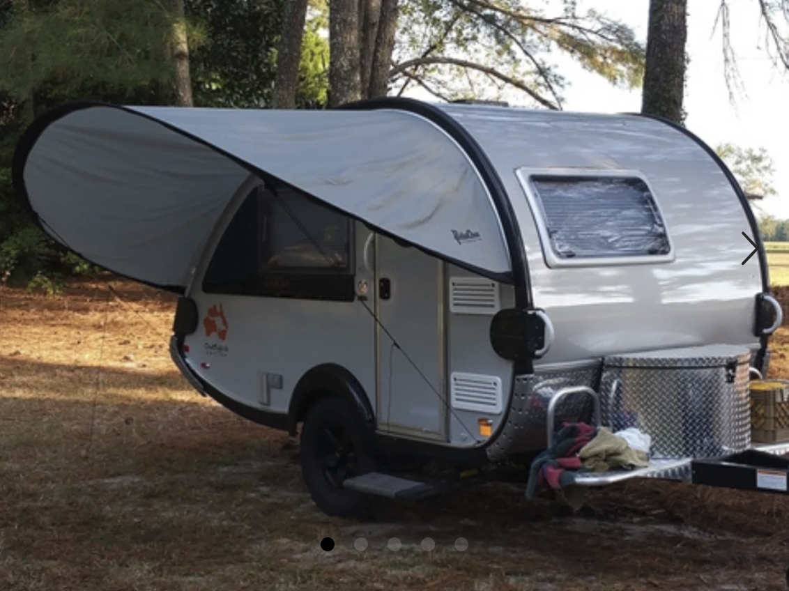 NuCamp TAB 320 Trailer Visor by Pahaque Outdoor Shade